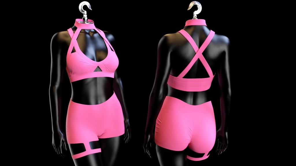 dForce NA Fitness Outfit for G8 and G8.1F