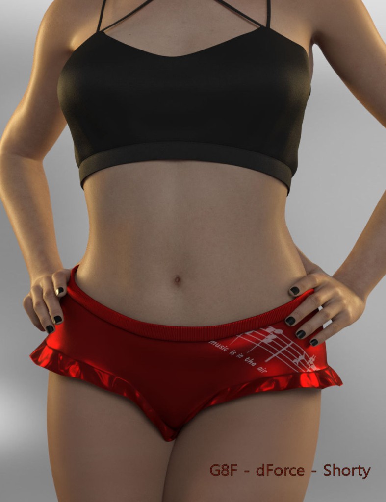 dForce Shorty Genesis 8 Female