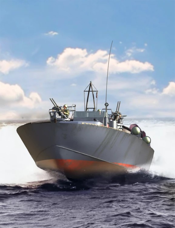 Elco Patrol Torpedo Boat