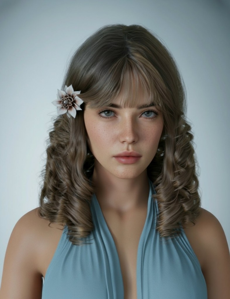 dForce Aureliia Doll Hair For Genesis 9