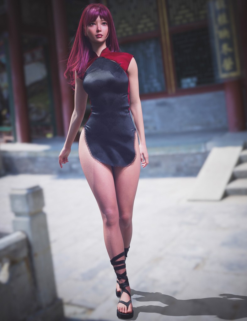 dForce Niuu Outfit for Genesis 9