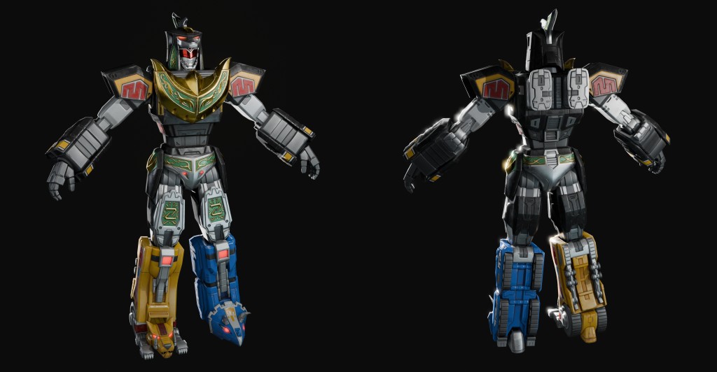 Dino Megazord (Dragon) Premium for Blender 4.x