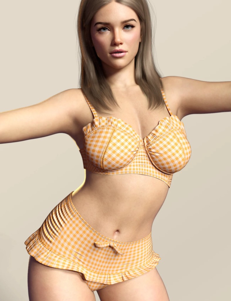 X-Fashion Cute Colorblock Set for Genesis 9