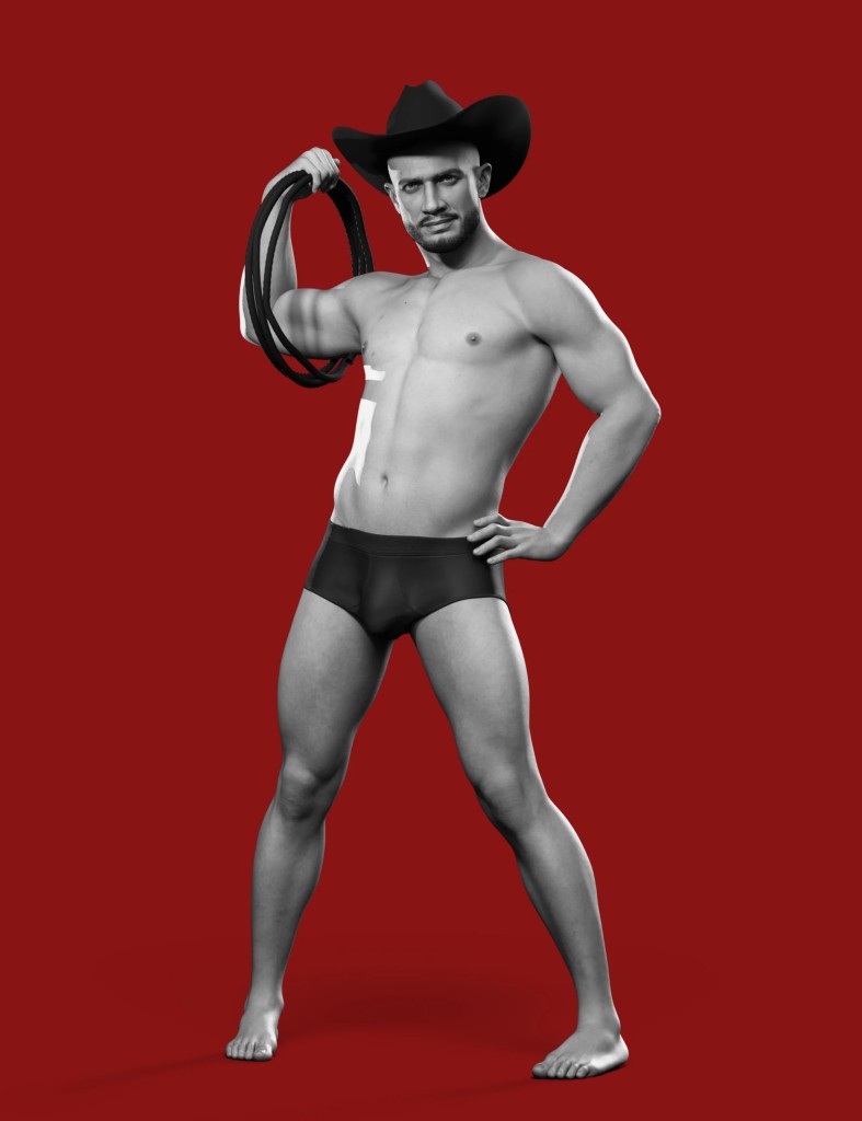 Colt Guy Poses for Genesis 9 and 8 Male