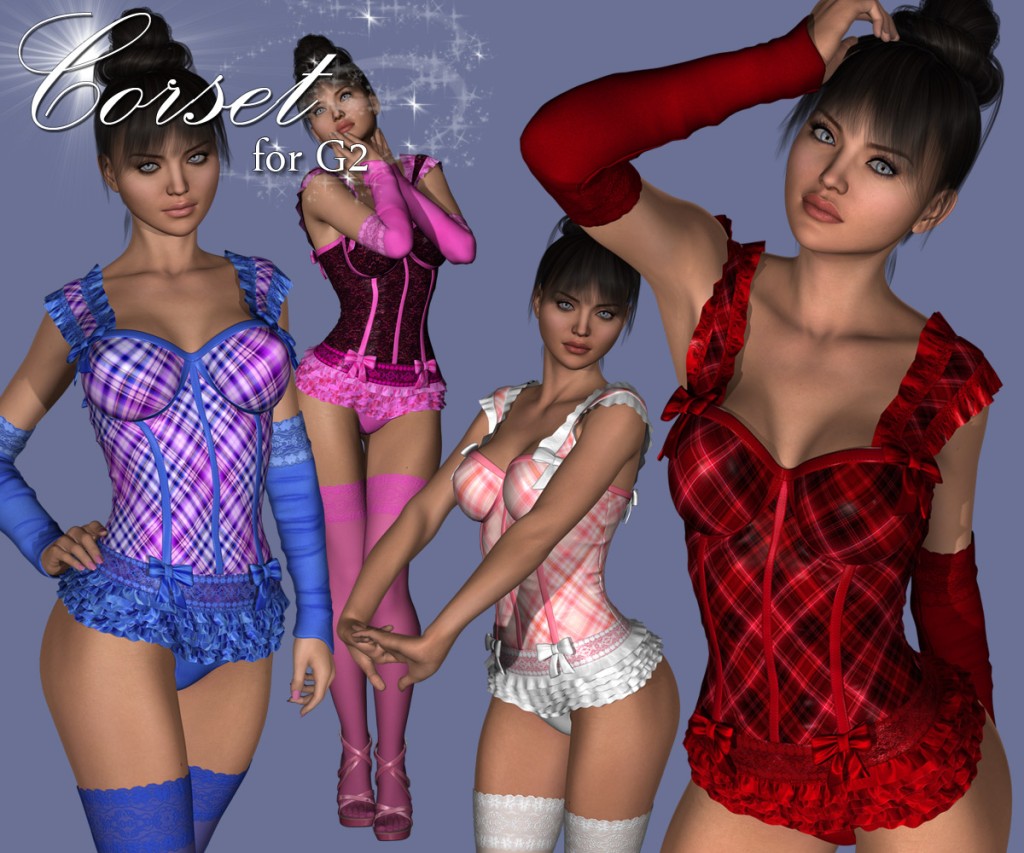 G2 Corset Lingerie Set