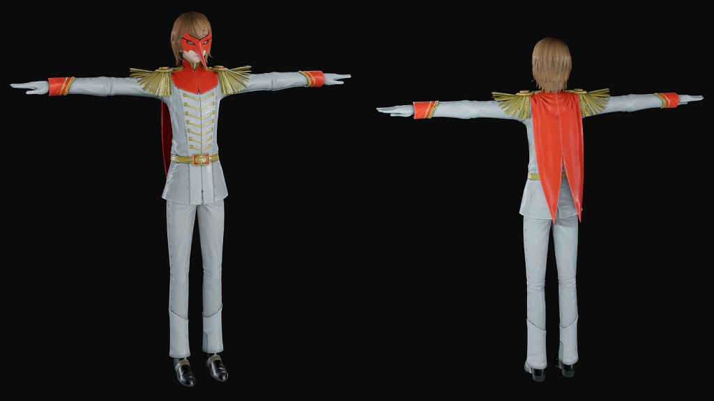 NieR R The Crow Premium for Blender 3