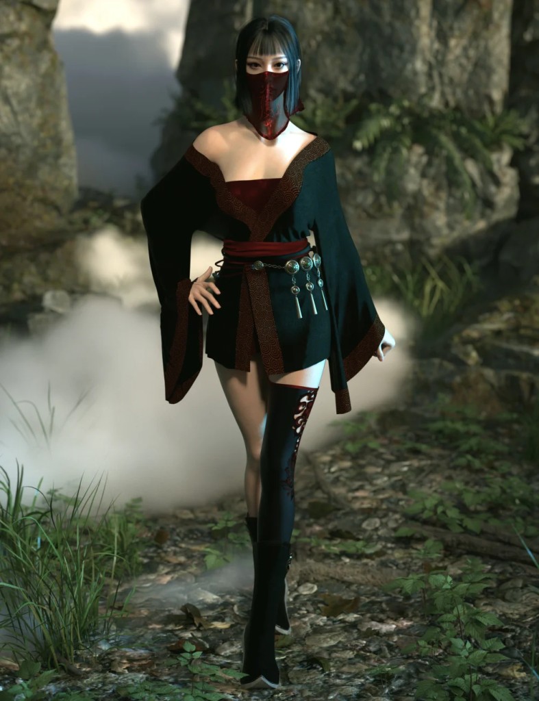 dForce Lala Moonshadow Set for Genesis 9
