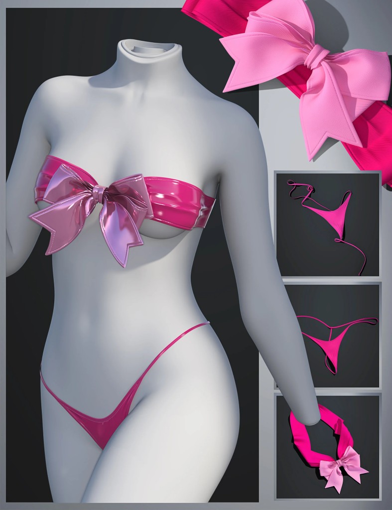 dForce SU Sexy Underwear Set for Genesis 9