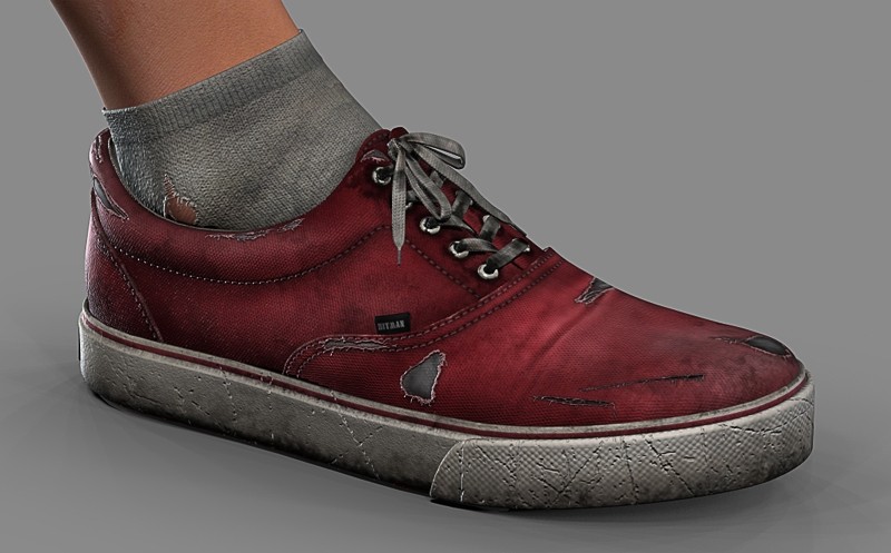 Canvas Shoes and Socks for V4