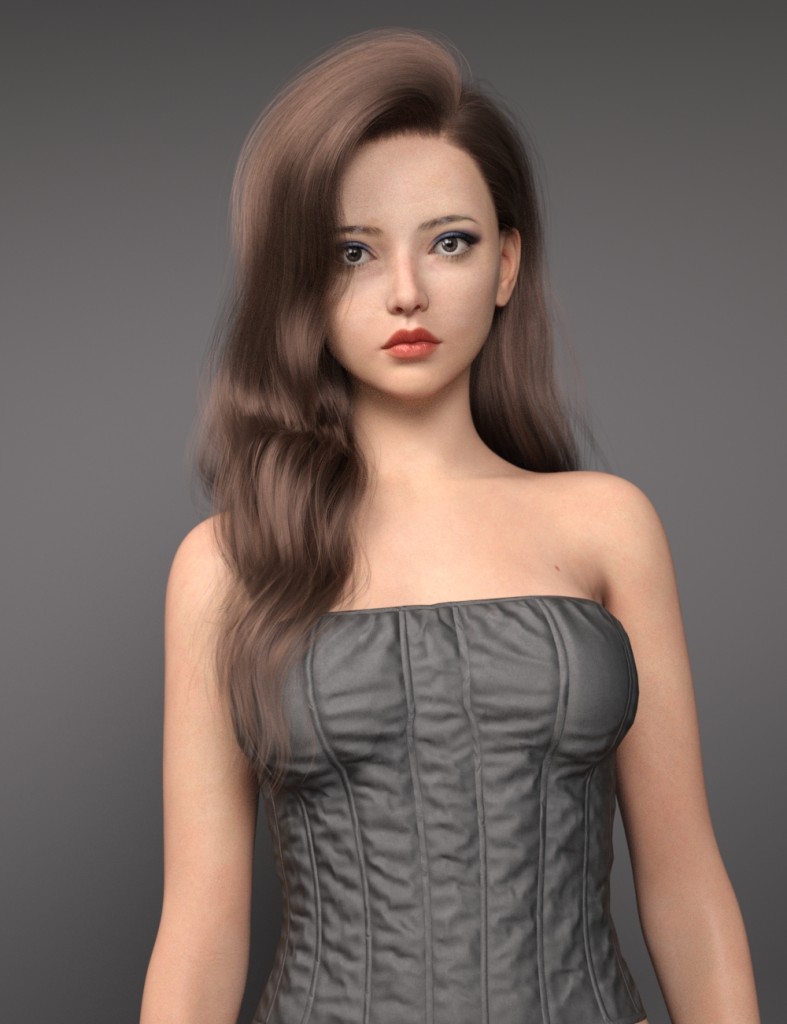EG SJDC Hair, Khsa, and EG Lovely Poses for Genesis 9 Bundle