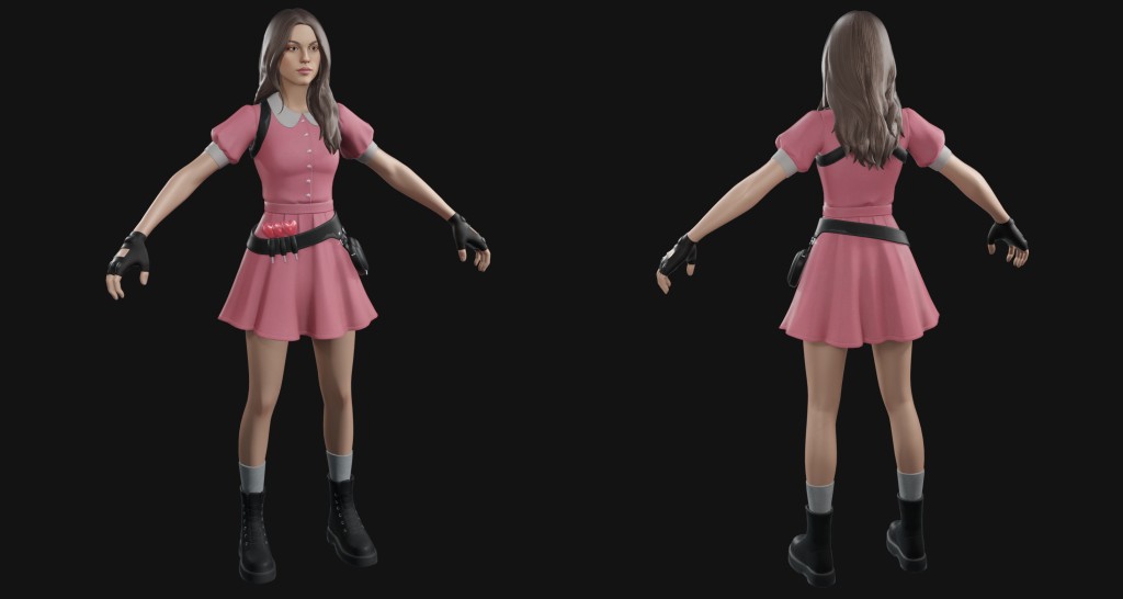 Olivia Rodrigo (Lover Girl - FN) Premium for Blender 5.x