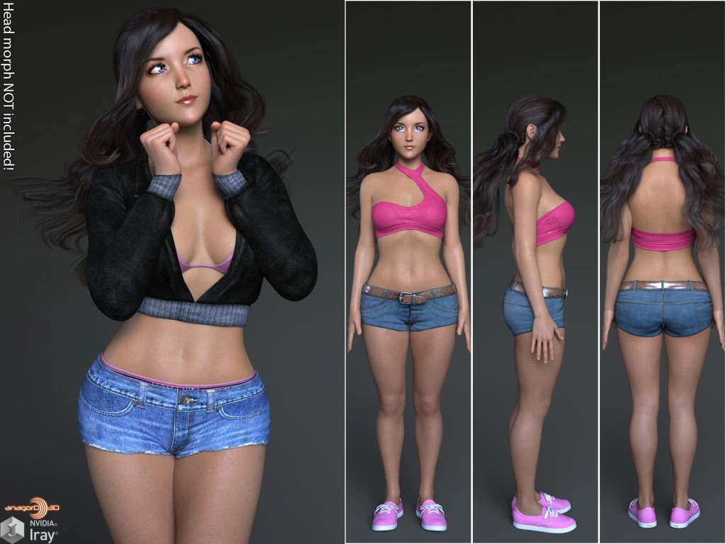 Anime Body Morphs for G8F Vol 4