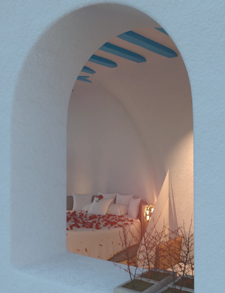Cozy Stucco Room