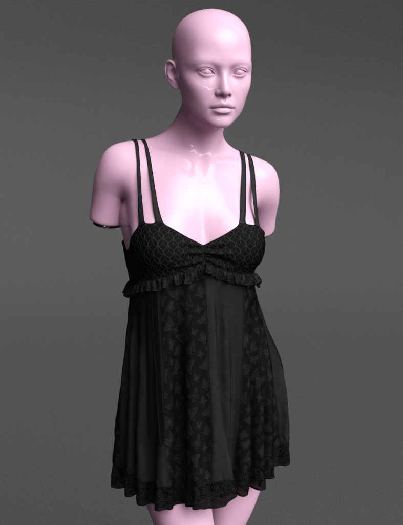 dForce Nightie for Genesis 9