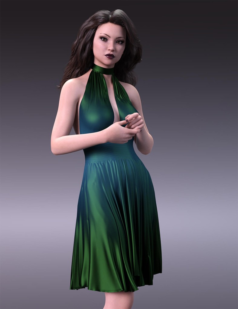 MbM Adoration Dress for Genesis 8 Female