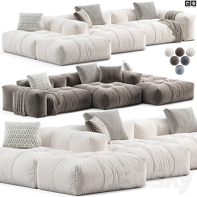 Saba Italia Pixel sofa