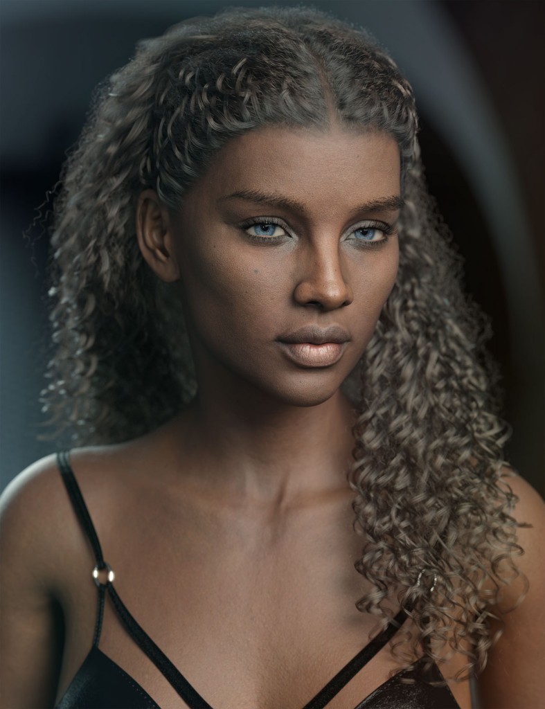 dForce Jamari Hair for Genesis 9