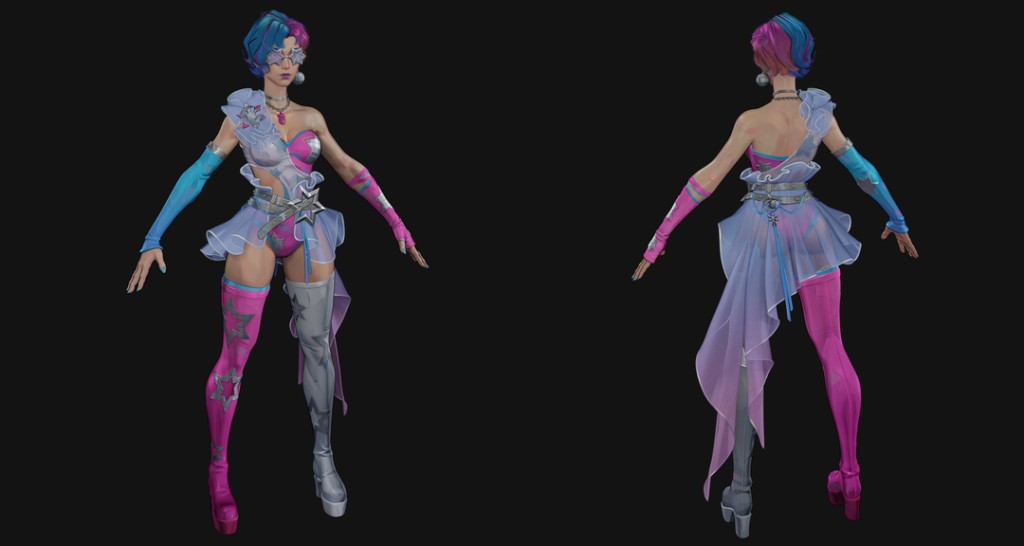 Luna Snow (DISCO POP) Premium for Blender 5.x