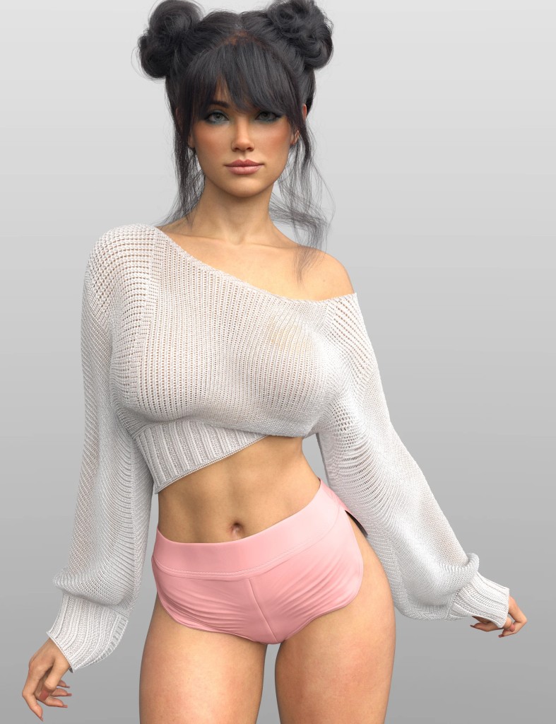 dForce X-Fashion Overclock Comfort Outfit for Genesis 9 and 8 Female