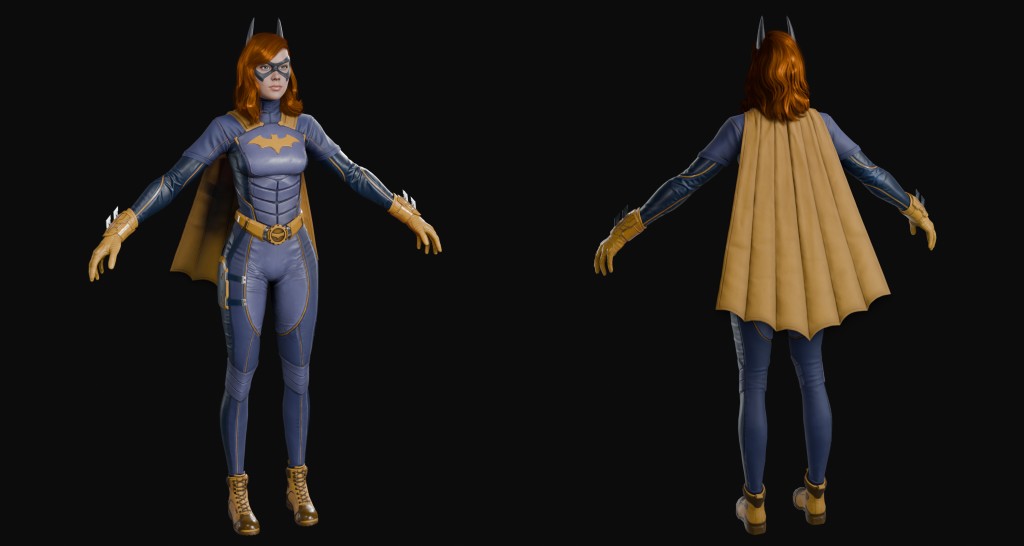 Batgirl (GK Default) Premium for Blender 4.x