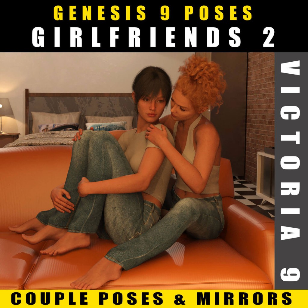 V9 Couples Poses – Girlfriends No.2