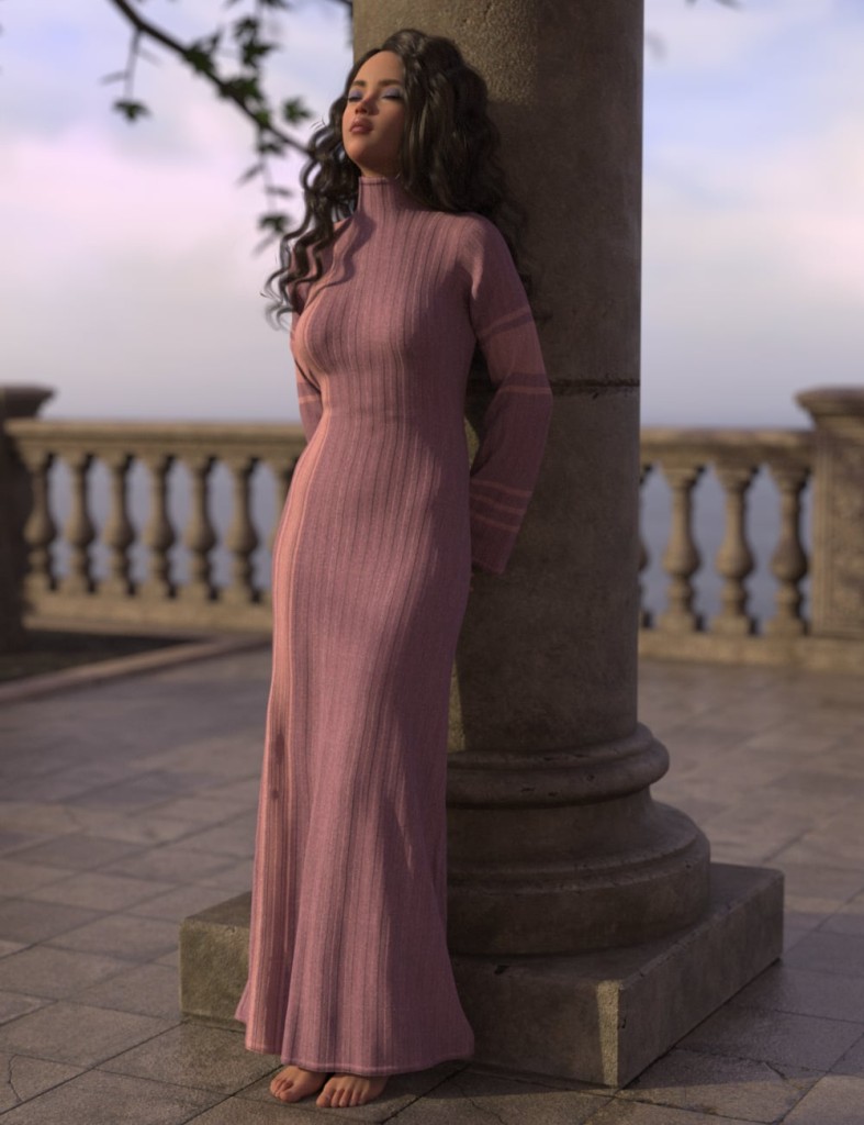 dForce Josephine Dress for Genesis 9