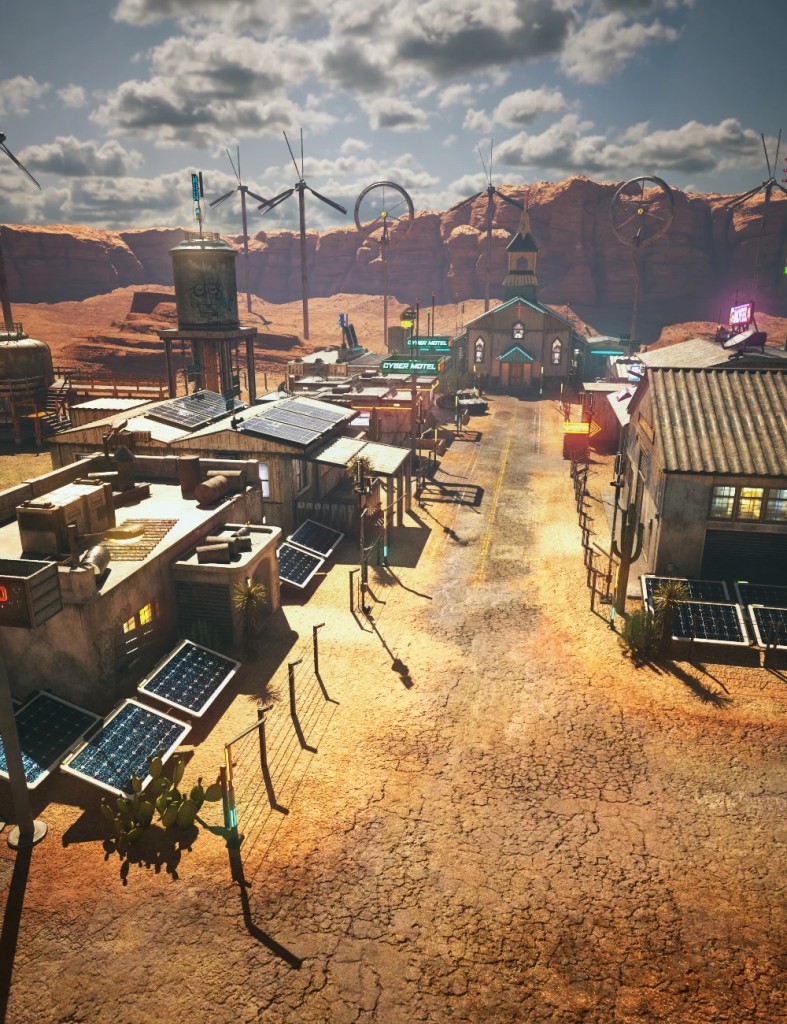 XI Cyberpunk Outskirts