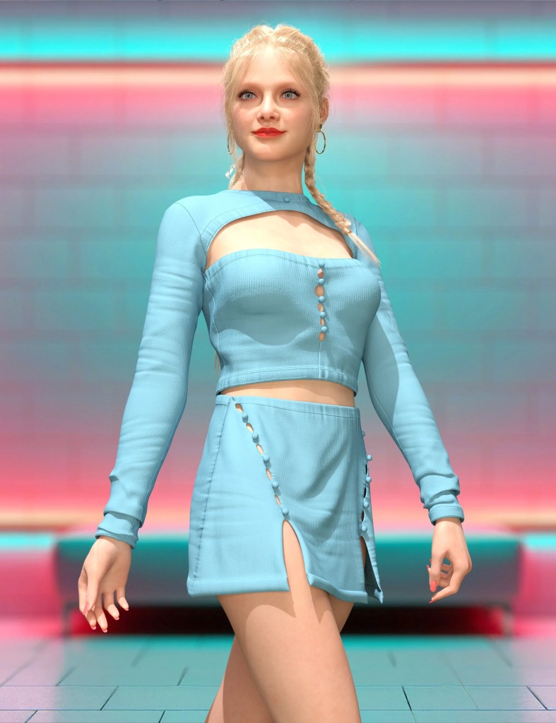 dForce Dina Outfit for Genesis 9