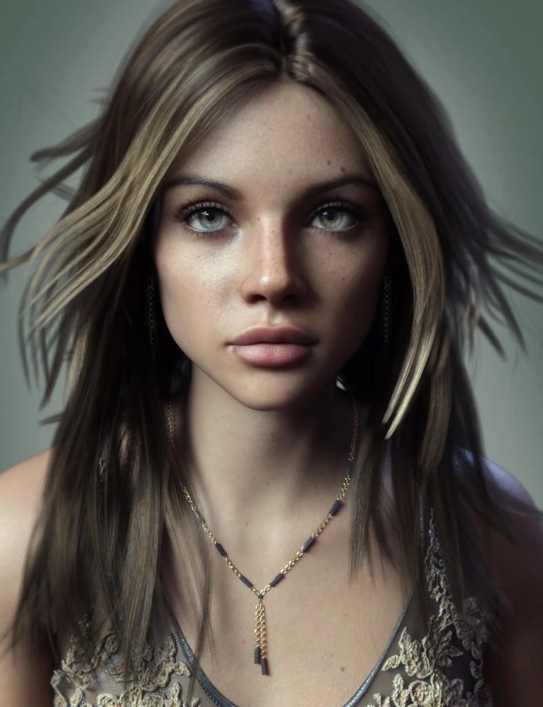 P3D Lauren HD for Genesis 9