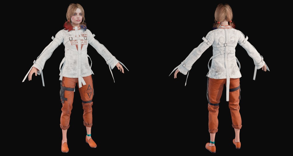 Harley Quinn (Asylum) Premium for Blender 3-4